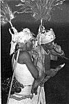 Two tribals go for a smoke (beedi)