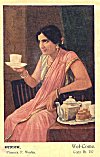 A Saree Advertisement of 1950s from Phoenix Company