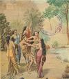 Rishyashringa Lured into Ayodhya by Dancing Girls