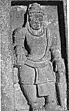 Muscular watchman (Dwarapalaka), Aihole