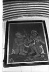 Rudra kumar Jha's painting of fission horn marias preparing their headgear