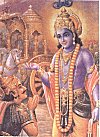 Warrior Arjuna Seeks Lord Krishna