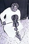 B. G. L. Swamy Playing  Violin