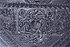 Design of Naga Mandala , the Snake Web , Wooden Carving