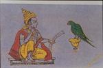 Krishna-Parijata Watercolor Pictures