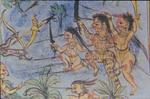 Krishna-Parijata Watercolor Pictures