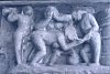 A Group Sex Scene Depicted in Ancient Sculpture
