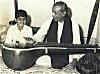 Boy Vikas with Veena Maestro Doraiswamy Iyengar (1980)