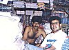 Pradeep and Vikas in Kamat Family Cloth Shop, 1990