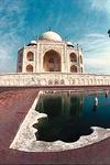 Side View of Taj Mahal, Agra