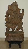Ganesh with a Veena Instrument