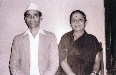 Radhakrishna Kamat and Wife