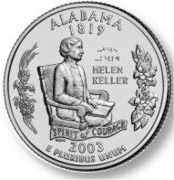 Helen Keller Quarter