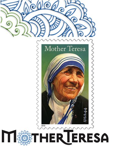 Mother Teresa Stamp, USA