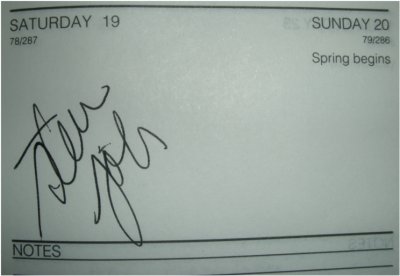 Steve Jobs Autograph